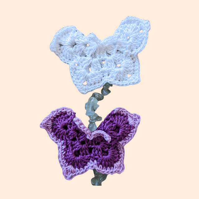 Guirlande de chakras "Papillons & prehnite"