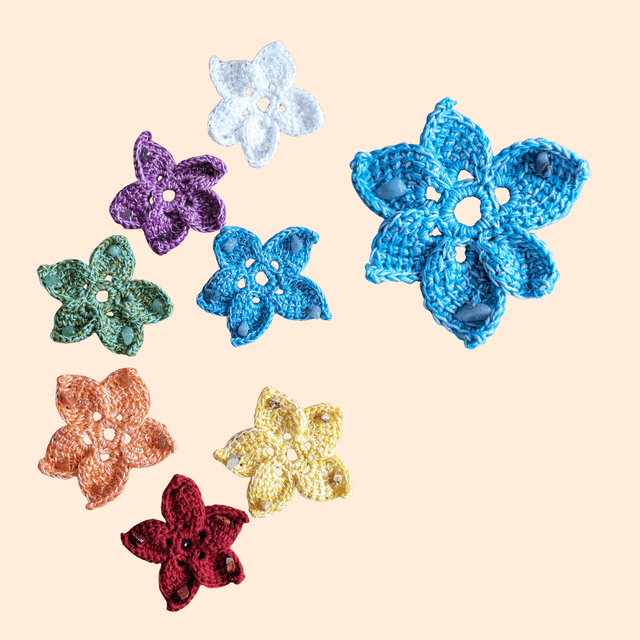 Fleurs 7 chakras - 6 pétales